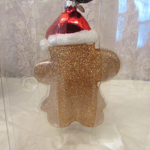Celebrations By Radko Gingerbread Man Hand Crafted Glass Ornament 2012 - Picture 8 of 8